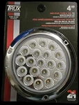 Trux 4" Flange Mount Red, Stop, Turn & Tail And White Back-up Led Light. Fixed Price $69.99.