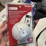 Utilitech Wireless Glass Break Security Sensor 0567900 Lowes Iris. Fixed Price $14.50.