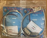 2 Sets Tane Alarm Surface Mount Armored Commercial Wire Leads And Cable Met-202c. Fixed Price $24.99.