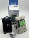 Camden Cm-30ee Push To Exit Switch Led Illuminated Timer Green. Fixed Price $61.99.