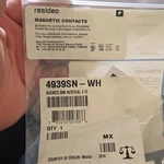 Resideo 4939sn-wh Magnetic Contacts White 12v Dc Serial Id Ademco Sim. Fixed Price $25.00.