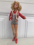 1979 Mattel Teen Doll Starr Jointed Articulated Waist With Rainbow Star Purse. Fixed Price $19.99.