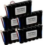 5pc Exell Nicd 7.2v 1000mah Back-up Battery For Security Alarm Systems K10145x10. Fixed Price $75.65.