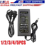 12v 5a 5 Amp 60w Dc Power Supply Adapter Transformer Led Strip Cctv Pc 5050 Usa. Fixed Price $37.01.