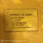 Encon 25691 Emergency Pak Cabinet Usip. Fixed Price $9.00.
