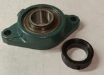 New Dodge 059888 F2b-sc-107-abhs Flange Mount Roller Bearing 2-bolt 1-7/16" Bore. Fixed Price $44.99.