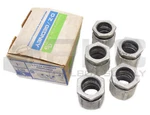 Box Of 5 New O-z/gedney 4-100 3-piece Conduit Coupling 1". Fixed Price $24.13.