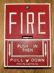 Fire-lite Bg-10 Manual Fire Alarm Pull Station. Fixed Price $18.00.