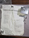 Interlogix Ge Security Sentrol 1940-l Contact Overhead Door Track Mount Bracket. Fixed Price $7.95.