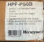 Honeywell Hpf-ps6b - 6.0 Amp, 120vac Remote Power Supply. Fixed Price $449.99.