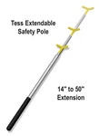 Tess Safety Pole Extendable Tester For Smoke Detectors & Exit Signs Free Ship. Fixed Price $17.95.