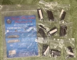 (8) Tane Alarm Products Brown Surface Mount Magnetic Contacts Tane-60 Qc. Fixed Price $17.50.