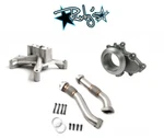 Turbo Pedestal Exhaust Housing & Up Pipe Kit For Early 1999 Ford 7.3 Powerstroke. Fixed Price $242.06.