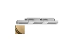 Folger Adam 310-4-2 606 Faceplate For Electric Strike Satin Brass Finish. Fixed Price $508.93.