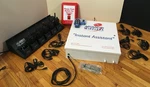 **advanced Wireless 5 Kenwood Radios Charger Inovonics Fa403 Panel 4 Ch Call Box. Fixed Price $375.49.