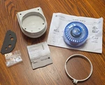 New Federal Signal Slm500b Streamline Audible/visual Indicator Blue W/wall Base. Fixed Price $39.95.