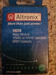 Altronix Rbsn Relay Module 12/24vdc, Dpdt Contacts 1a - 120vac Or 2a 28vdc. Fixed Price $12.00.