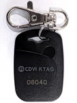 Cdvi Ktag25 Black 125khz Rfid Key Ring Badge Lot Of 25 Fobs Sequential Tags. Fixed Price $74.99.