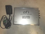 Afi American Fibertek Inc - 4-channel Video Receiver Module Mr-404c Data Fiber. Fixed Price $70.00.
