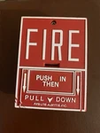 Fire-lite Alarms Bg-10 Non-coded Fire Alarm Box. Fixed Price $39.00.