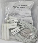Tane Tap-10 Set Of 10 White 3/8" Contacts And Magnets New. Fixed Price $12.33.