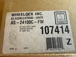Wheelock As-24100c-fw White 24vdc Fire Alarm Audible Strobe. Fixed Price $49.00.