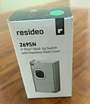 Resideo 269sn Vplex Hold Up Switch With Stainless Steel Cover - New And Sealed. Fixed Price $22.50.