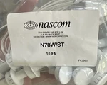 10-pack Nascom N78w/st 1" Recessed Door Contact, White. Fixed Price $67.99.