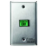 Alarm Controls Ts-7 Exit Button, Single Gang, Stainless Steel. Fixed Price $73.29.