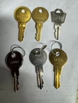 6 Fire Alarm Panel Keys 204 1393 Cat30 E005 17003 A135 Ademco Altronix Reset Key. Fixed Price $16.99.