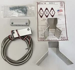Gri - 8450-3 Track And Gate Surface Mounting Alarm Contact Kit. Fixed Price $19.99.