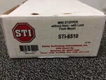 New In Box Sti-6510 Mini Stopper Without Horn With Lock Flush Mount. Fixed Price $27.99.