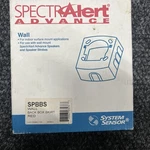 System Sensor Spbbs Red Wall Mounted Back Box Skirt. Fixed Price $14.99.