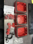 Lot Of 3 System Sensor B59-0006 Red Weatherproof Back Box. Fixed Price $18.27.