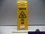 Qty = 6: Rubbermaid Double Sided "caution Wet Floor" Floor Safety Sign 6112-77. Fixed Price $59.64.
