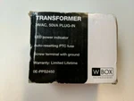 W-box Technologies 0e-pps2450 24vac 50va Plug-in. Fixed Price $35.00.