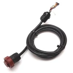 Omron Sti 42661-0050 Light Curtain Receiver Cable 13-pin Round To 10-pin Idc 5ft. Fixed Price $175.00.