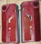 87-93 Ford Fox Body Mustang 5.0l Red Door Panels Manual Window 88 89 90 91 92. Fixed Price $250.00.