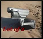 2x American Dynamics Ir Bullet Security Color Cameras W/ 600tvl 9-22mm Pal New!. Fixed Price $63.91.