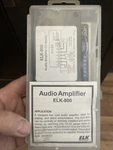 Elk-products Elk-800 Compact Public Address Paging Audio Amplifier 10 Watt. Fixed Price $55.00.