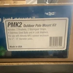 Altronix Pmk2 Outdoor Pole Mount Kit For Wp2 Enclosure. Fixed Price $25.00.