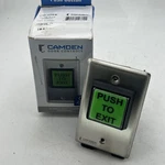 Camden Cm-30ee Push To Exit Switch Led Illuminated Timer Green (missing Hrdware). Fixed Price $44.99.