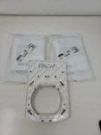 3pk New Simplex 49mp-svww Sv Wall Mounting Plate- White 07431685. Fixed Price $23.39.