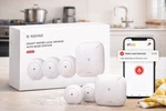 X-sense Smart Water Leak Sensor Wifi Detector W/ Base Station App Alerts Home. Fixed Price $30.99.