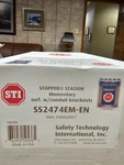 Sti Ss2474em-en Blue, Emergency, Momentary Surface W/ Conduit Knockouts. Fixed Price $49.95.