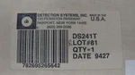 Ds Detection Systems Ds241t Transmitter For Ds240/ds241 Beam Smoke Detector. Fixed Price $99.00.