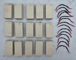 Lot Of 15 Used Bosch / Radionics 9127u Single Input Popit Modules Resistors. Fixed Price $150.00.