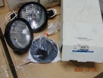 Thomas & Betts Elf647d/h7551-b Double Par 36 Remote Heads Lamps Lightalarms. Fixed Price $30.00.