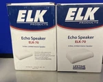 2 New Elk Products Elk-70 Echo Speaker, 20 Watt, 8 Ohm Free Shipping!!. Fixed Price $19.99.