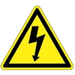 1pk Panduit Pesw-d-1y Iso Label, Vinyl,'electrical Shock Symbo. Fixed Price $19.94.